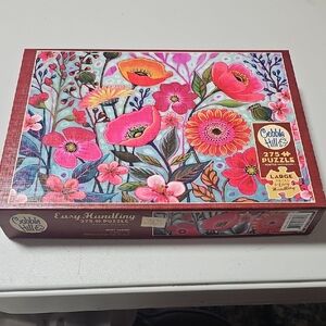 Cobble Hill Floral Puzzle - 275 Piece Easy Handling